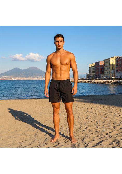 Costume da Bagno Fedeli Uomo Boxer Madeira Airstop - Nero FEDELI | Costume | TU00032036