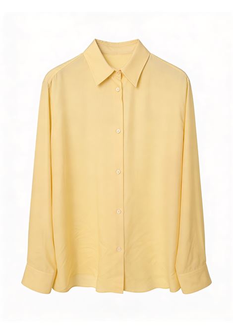 GRIFONI Fluid Silk Shirt in Banana Yellow GRIFONI |  | G1AB004421G