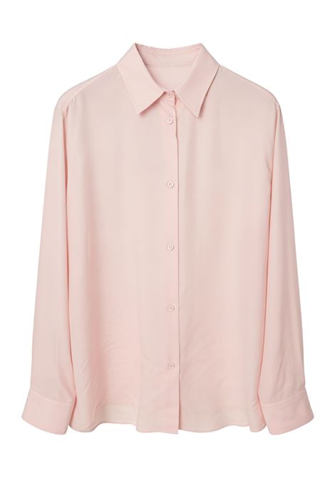 GRIFONI Camicia in Seta Fluida Color Confetto GRIFONI | CAMICIE | G1AB004440G