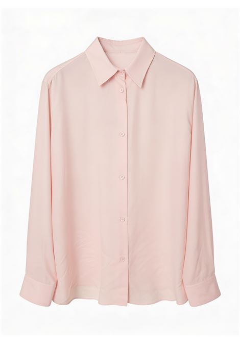 GRIFONI Camicia in Seta Fluida Color Confetto GRIFONI | CAMICIE | G1AB004440G