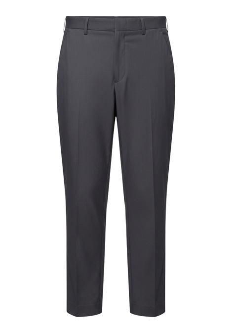 GRIFONI Straight-Leg Cotton Trousers in Charcoal GRIFONI |  | G1AB006596G