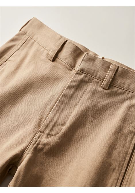 JUCCA Washed Cotton Chino Trousers in Sand JUCCA |  | J4354090/05512