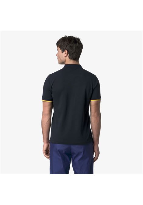 Polo K-Way Vincent Pique Slim in piqué di cotone stretch K-WAY | Polo | K1125BWK89