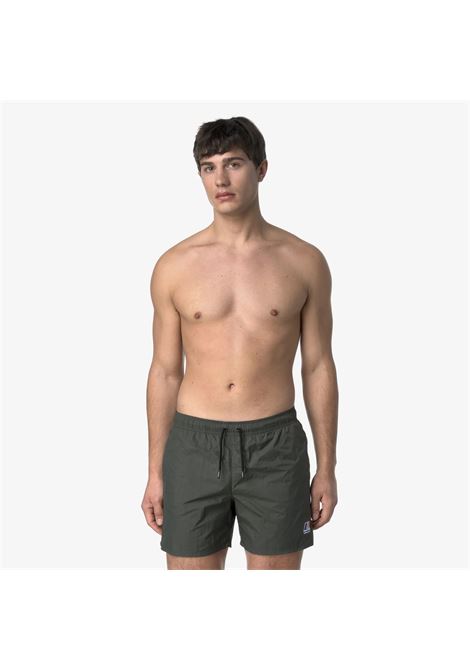 Costume K-Way Le Vrai Olivier boxer impacchettabile da uomo K-WAY | Costume | K31357WWMR