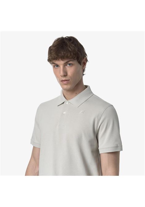 Polo K-Way Amedee Pique Slim in cotone stretch da uomo K-WAY | Polo | K5127BW634