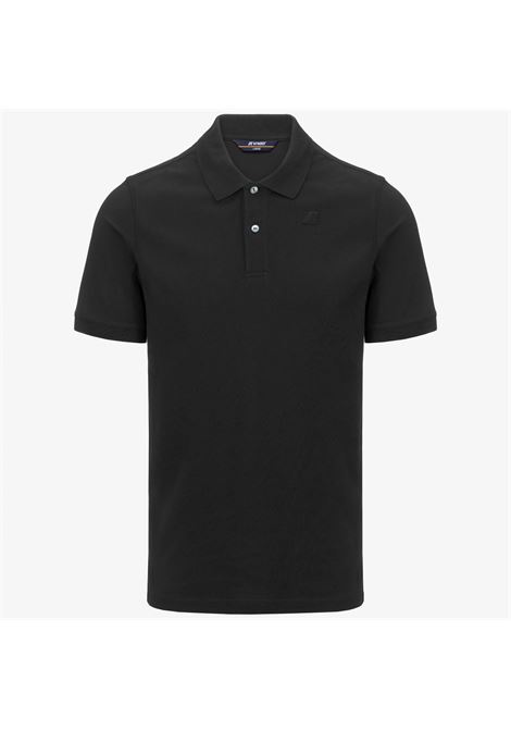 Polo K-Way Amedee Pique Slim in cotone stretch da uomo K-WAY | Polo | K5127BWUSY