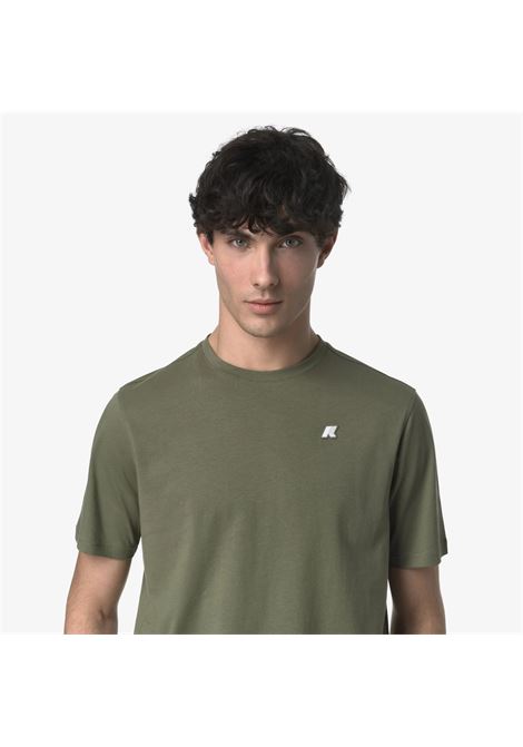 T-shirt K-Way Odom Jersey Slim in cotone da uomo K-WAY | T-shirt | K7125UWV15