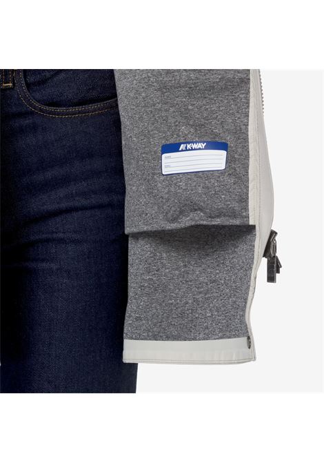 Trench K-Way Mathy Bonded Jersey da donna impermeabile con cappuccio rimovibile K-WAY | Giubbini | K7127JW634