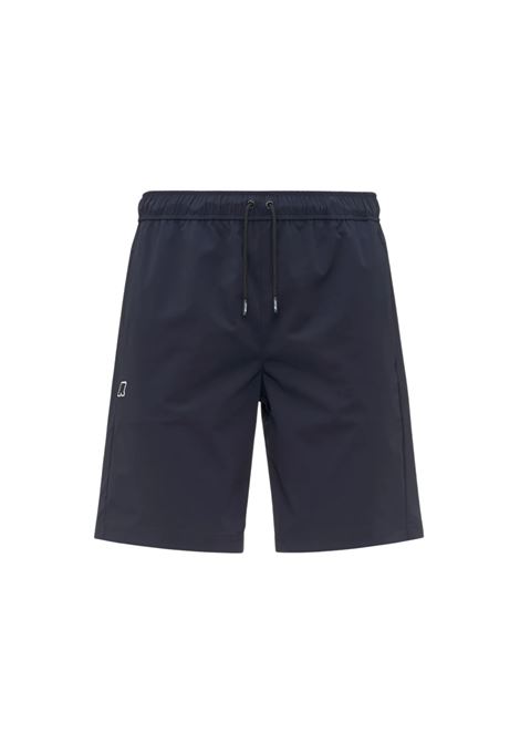 Pantaloncini K-Way Nesilier Travel unisex blu impacchettabili K-WAY | Abbigliamento | K8151VWK89