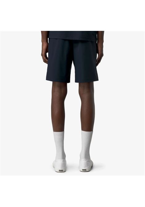 Pantaloncini K-Way Nesilier Travel unisex blu impacchettabili K-WAY | Abbigliamento | K8151VWK89