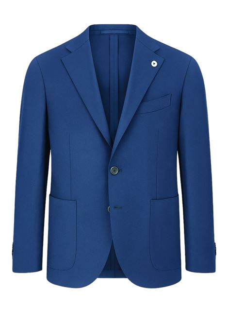Giacca monopetto blu elettrico in lana vergine  L.B.M. 1911 L.B.M. | GIACCHE | 54245/032684