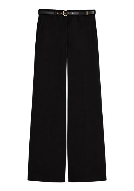Pantalone Max Mara baggy in raso di cotone MaxMara | Pantaloni | 2616131025600001