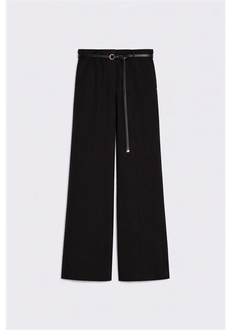 Pantalone Max Mara straight leg in popeline di cotone MaxMara | Pantaloni | 2616131052600004