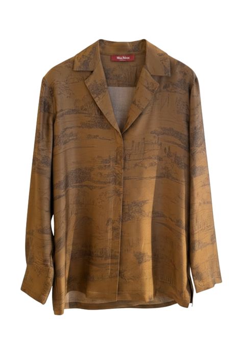 Giacca Camicia MAX MARA STUDIO in Seta con Stampa Toile de Jouy MaxMara | CAMICIE | 2616191031600004