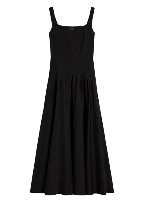 Abito Max Mara lungo in popeline di cotone con gonna ampia MaxMara | Abito | 2616221022600004