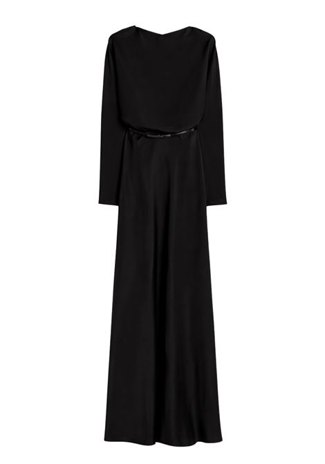 Abito Max Mara lungo in raso leggero comfort lucido MaxMara | Abiti | 2616221043600004