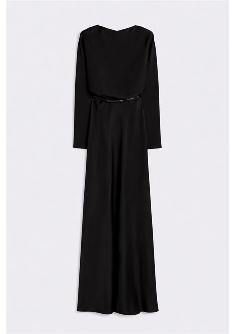 Abito Max Mara lungo in raso leggero comfort lucido MaxMara | Abiti | 2616221043600004