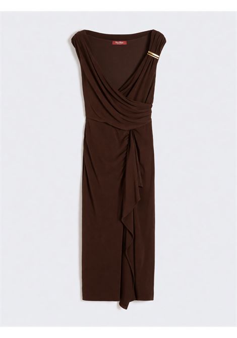 Abito Max Mara midi in jersey di viscosa con drappeggi MaxMara | Abito | 2616621012600002