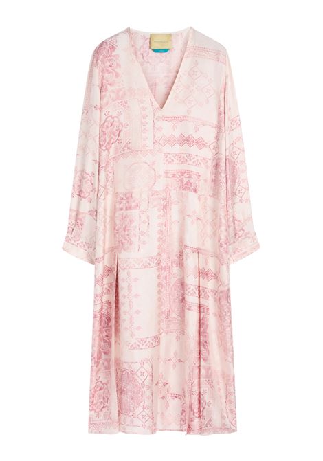 Abito midi Sofia in twill di seta stampata Momonì MOMONI | Vestiti | MODR0064349