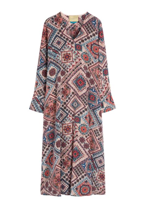 Vestito Momonì Chaco in Seta Crepe de Chine Donna - Linea Svasata MOMONI | Vestiti | MODR0094440