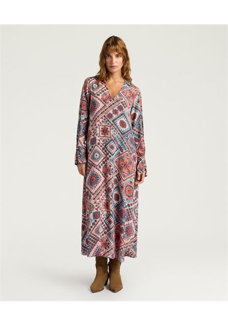 Vestito Momonì Chaco in Seta Crepe de Chine Donna - Linea Svasata MOMONI | Vestiti | MODR0094440