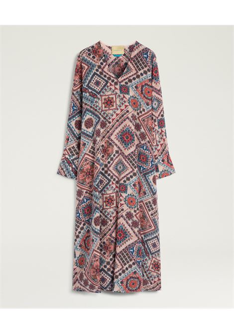 Vestito Momonì Chaco in Seta Crepe de Chine Donna - Linea Svasata MOMONI | Vestiti | MODR0094440