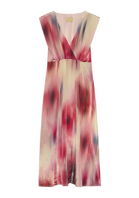 Vestito Momonì Libelula Maxi in Viscosa Stampata - Effetto Portafogli MOMONI | Vestiti | MODR0133044