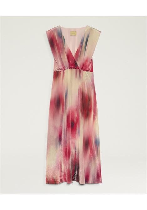 Vestito Momonì Libelula Maxi in Viscosa Stampata - Effetto Portafogli MOMONI | Vestiti | MODR0133044