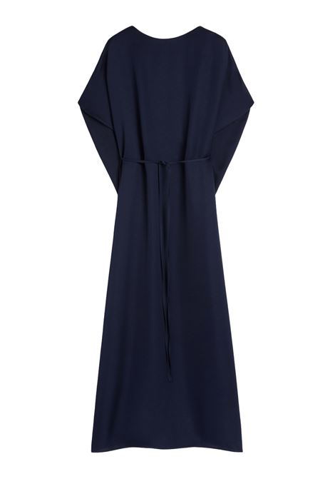 Vestito Momonì Sakari Lungo in Cady di Viscosa - Linea a Cappa Oversize MOMONI | Vestiti | MODR0260890