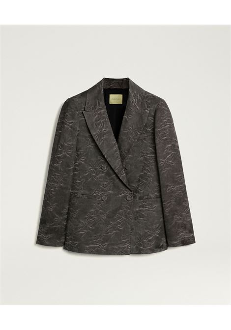 Giacca Momonì Sanchez Doppiopetto in Jacquard - Tintura Naturale Mudding Bicolore MOMONI | GIACCHE | MOJA0310630