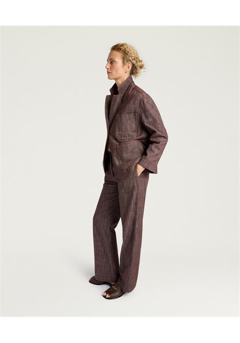Pantaloni Chimayo Aderenti in Denim Moro MOMONI | Pantaloni | MOPA0070616