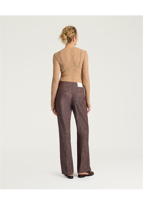 Pantaloni Chimayo Aderenti in Denim Moro MOMONI | Pantaloni | MOPA0070616