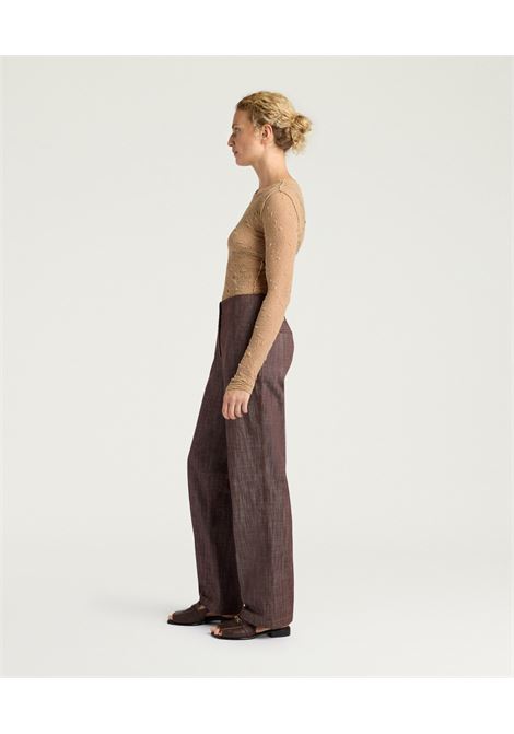 Pantaloni Chimayo Aderenti in Denim Moro MOMONI | Pantaloni | MOPA0070616