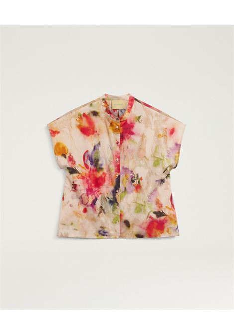 Camicia Regolare Momonì Vihuela in Popeline Stampato - Multicolor MOMONI | CAMICIE | MOSH0439095