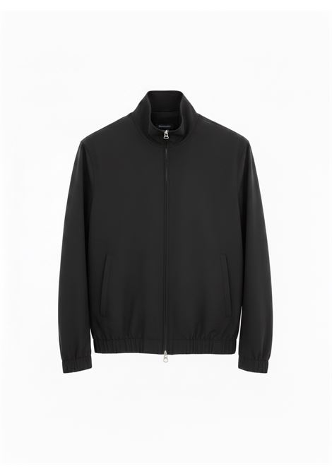Montecore Men's Stretch Technical Fabric Jacket in Black MONTECORE |  | S10MUC782A-18599