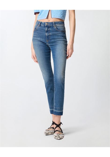 Jeans Pinko Sabrina Skinny 5 Tasche in Denim Stretch - Lavaggio Medio Vintage PINKO | JEANS | 100169-A33LPJC