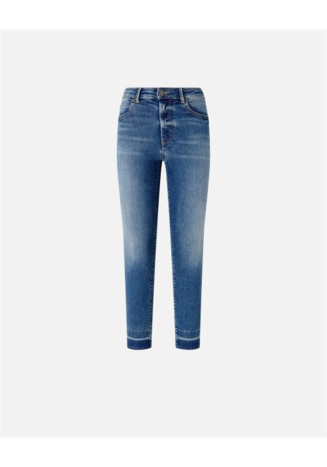 Jeans Pinko Sabrina Skinny 5 Tasche in Denim Stretch - Lavaggio Medio Vintage PINKO | JEANS | 100169-A33LPJC