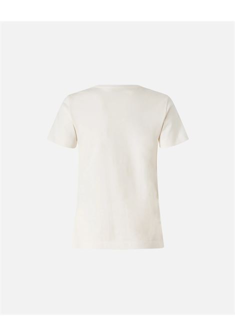 Pinko Love Birds logo embroidered pure cotton t-shirt PINKO |  | 100355-A339Z05