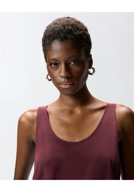 Pinko sand-washed silk crepe de Chine tank top PINKO |  | 104670-A2T7RR7