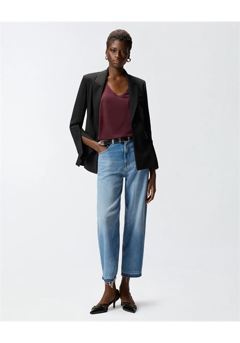 Pinko sand-washed silk crepe de Chine tank top PINKO |  | 104670-A2T7RR7