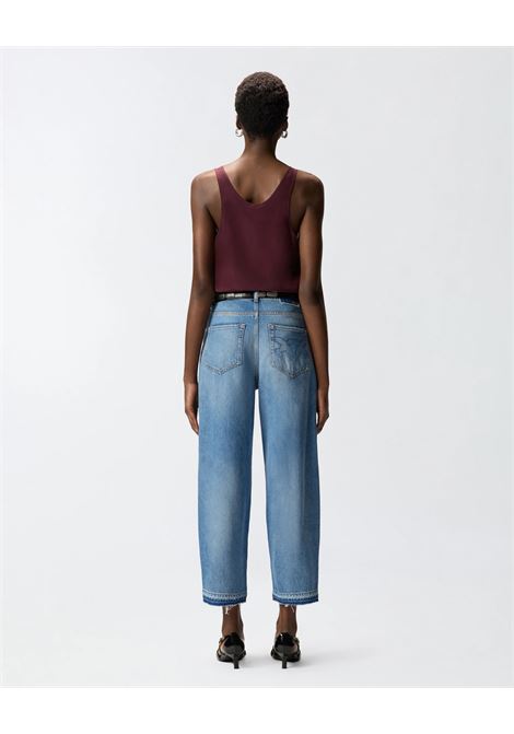 Pinko sand-washed silk crepe de Chine tank top PINKO |  | 104670-A2T7RR7