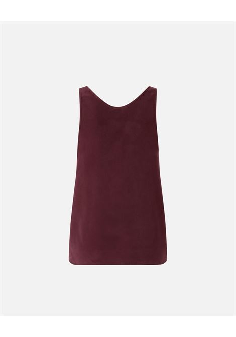 Pinko sand-washed silk crepe de Chine tank top PINKO |  | 104670-A2T7RR7