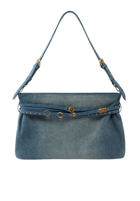Belt Bag Big large shoulder bag in denim PINKO |  | 105903-A31GPJDQ