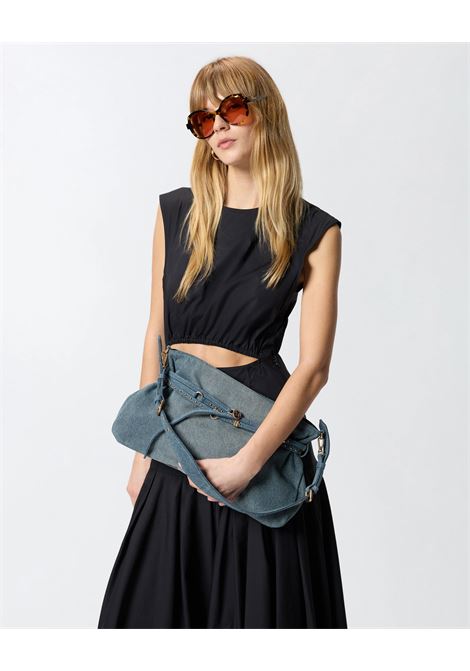 Belt Bag Big large shoulder bag in denim PINKO |  | 105903-A31GPJDQ