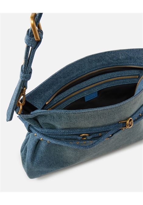 Belt Bag Big large shoulder bag in denim PINKO |  | 105903-A31GPJDQ