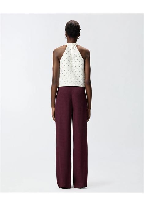 Pinko jacquard trousers with tie-style pattern PINKO |  | 106203-A33HRR7