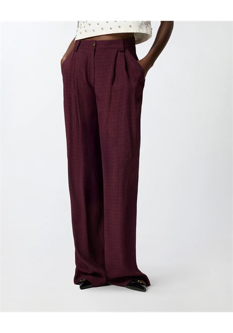 Pinko jacquard trousers with tie-style pattern PINKO |  | 106203-A33HRR7