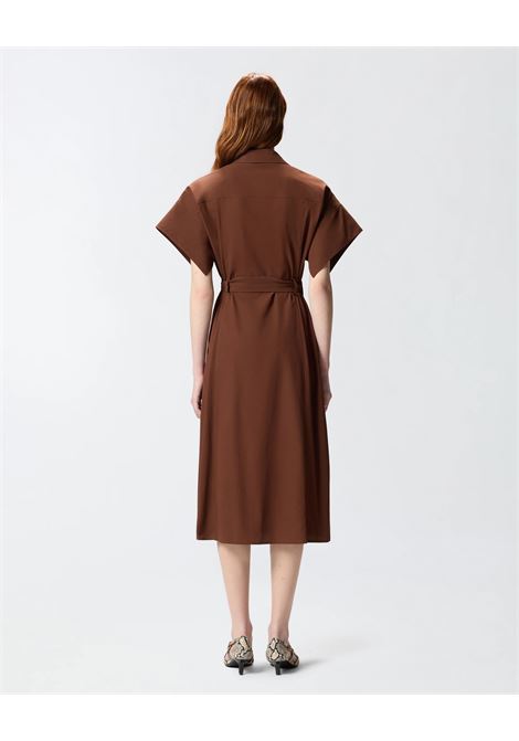 Pinko midi cotton shirt dress with belt PINKO |  | 106309-A2ERL78