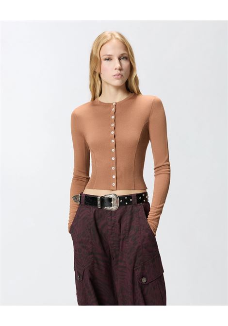 Pinko cotton-viscose cardigan with mother-of-pearl buttons PINKO |  | 106334-A349N23