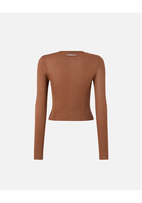 Pinko cotton-viscose cardigan with mother-of-pearl buttons PINKO |  | 106334-A349N23